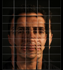 Chris as a mosaic Gigapan of the full image